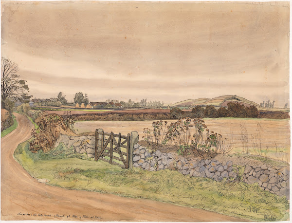 Efterårslandskab 1900   1901
