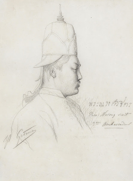 Study of the Third Siamese Ambassador from Reception of the Ambassadors from Sia