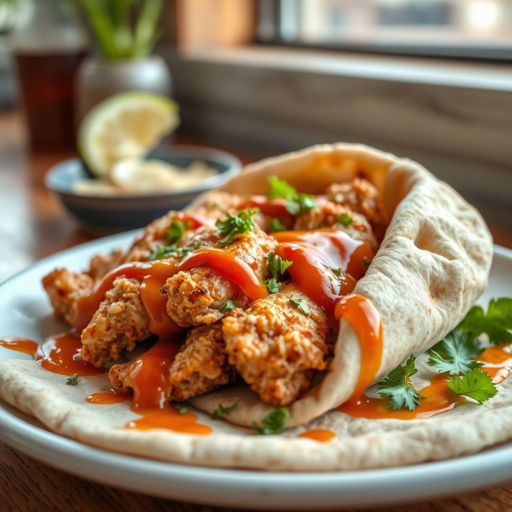 Chicken Shawarma Pita Plate – Easy 30-Minute Homemade Dinner finished