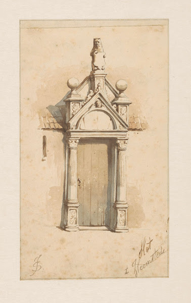 Poortje van het slot te Heemstede 1837   1903