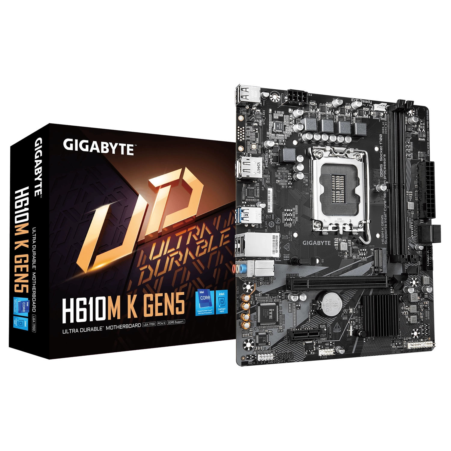 MOTHERBOARD GIGABYTE H610M K DDR4 GEN5
