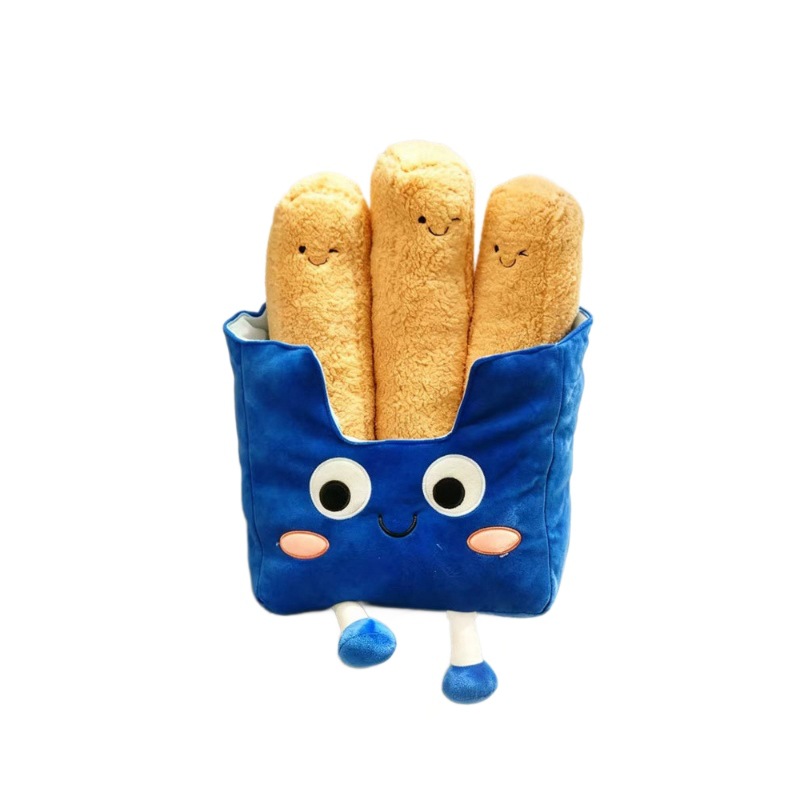French Fries Cuddle Pillow, 40 cm