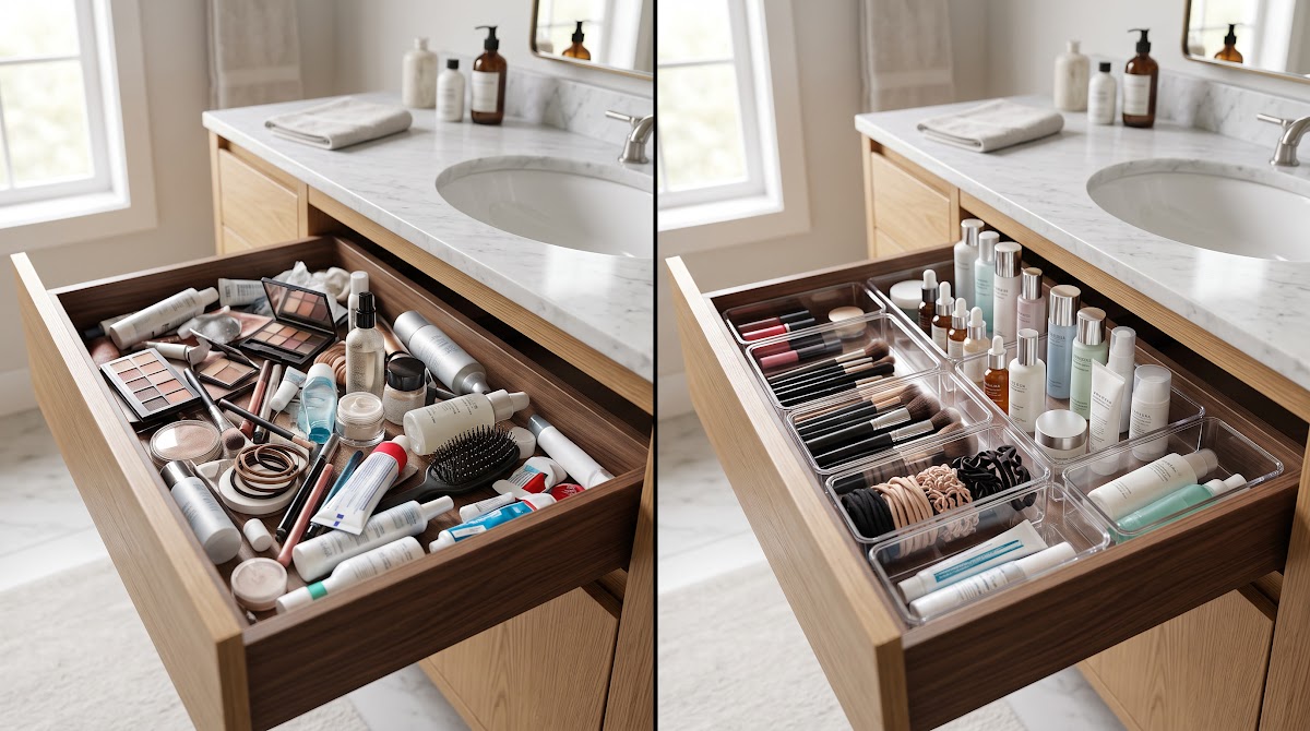 Best Bathroom Drawer Organizers for Small Bathrooms (2026) - BEFORE-AFTER / FINAL VERDICT