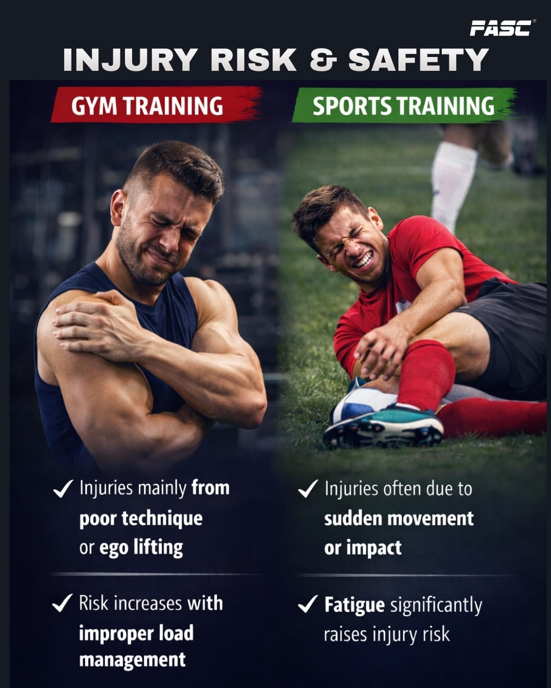 Injury Risk and Safety