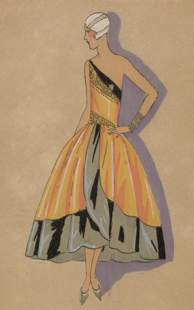 Création JEANNE LANVIN  UNE INFANTE 1927