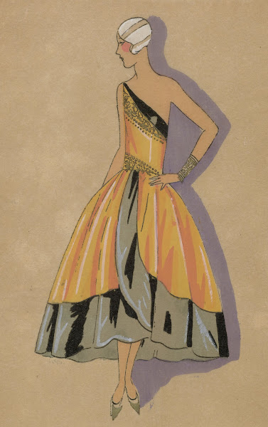 Création JEANNE LANVIN  UNE INFANTE 1927
