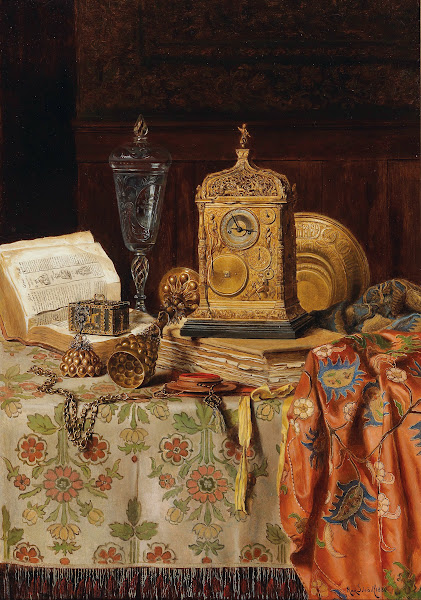 Stillleben Mit Antiquitäten 1880