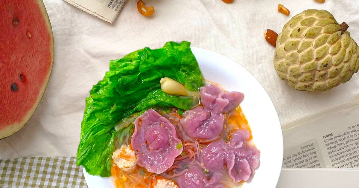 Hoành thánh từ khoai lang