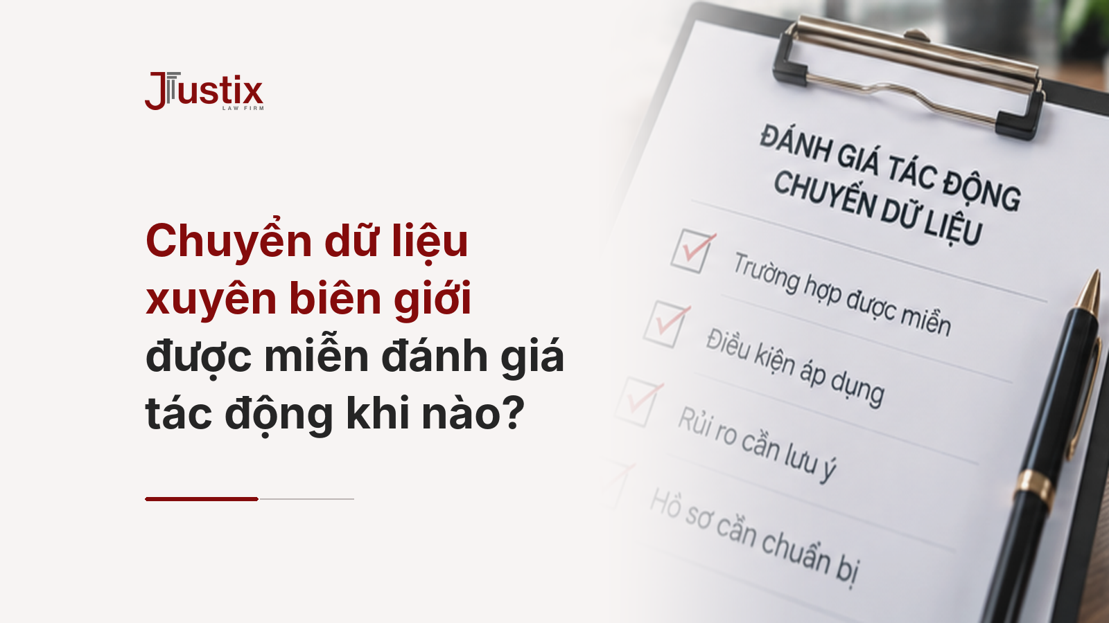 Chuyển dữ liệu xuyên biên giới được miễn đánh giá tác động khi nào?