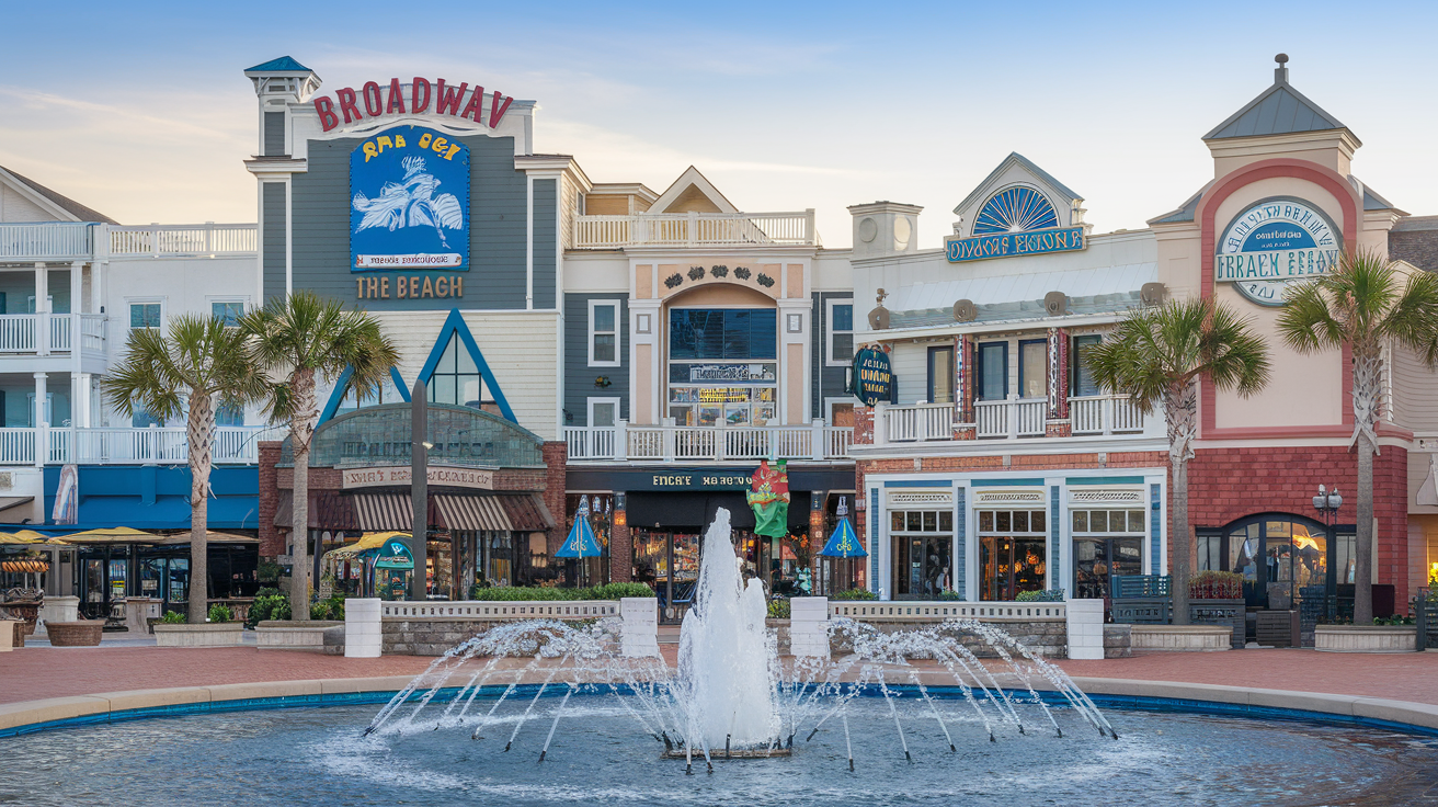 Is Broadway at the Beach in North Myrtle Beach?