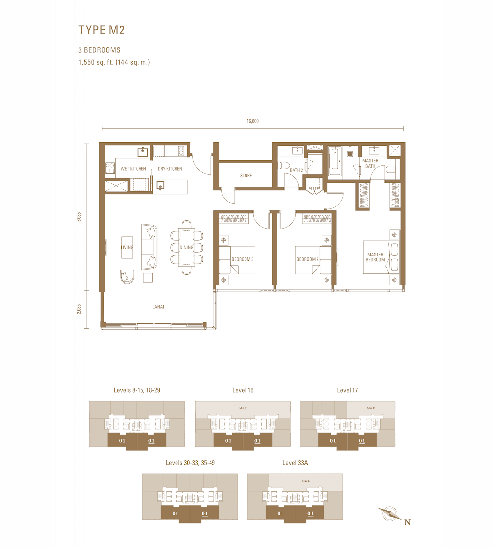 Pavilion Damansara Heights - Royal Suites (RC) floor plan