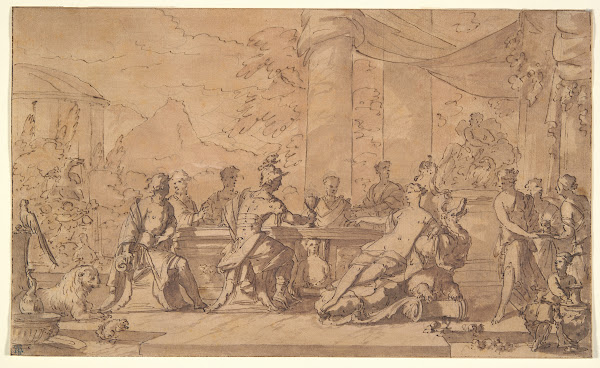 The Banquet of Aeneas andDido late 17thmid 18thcentury