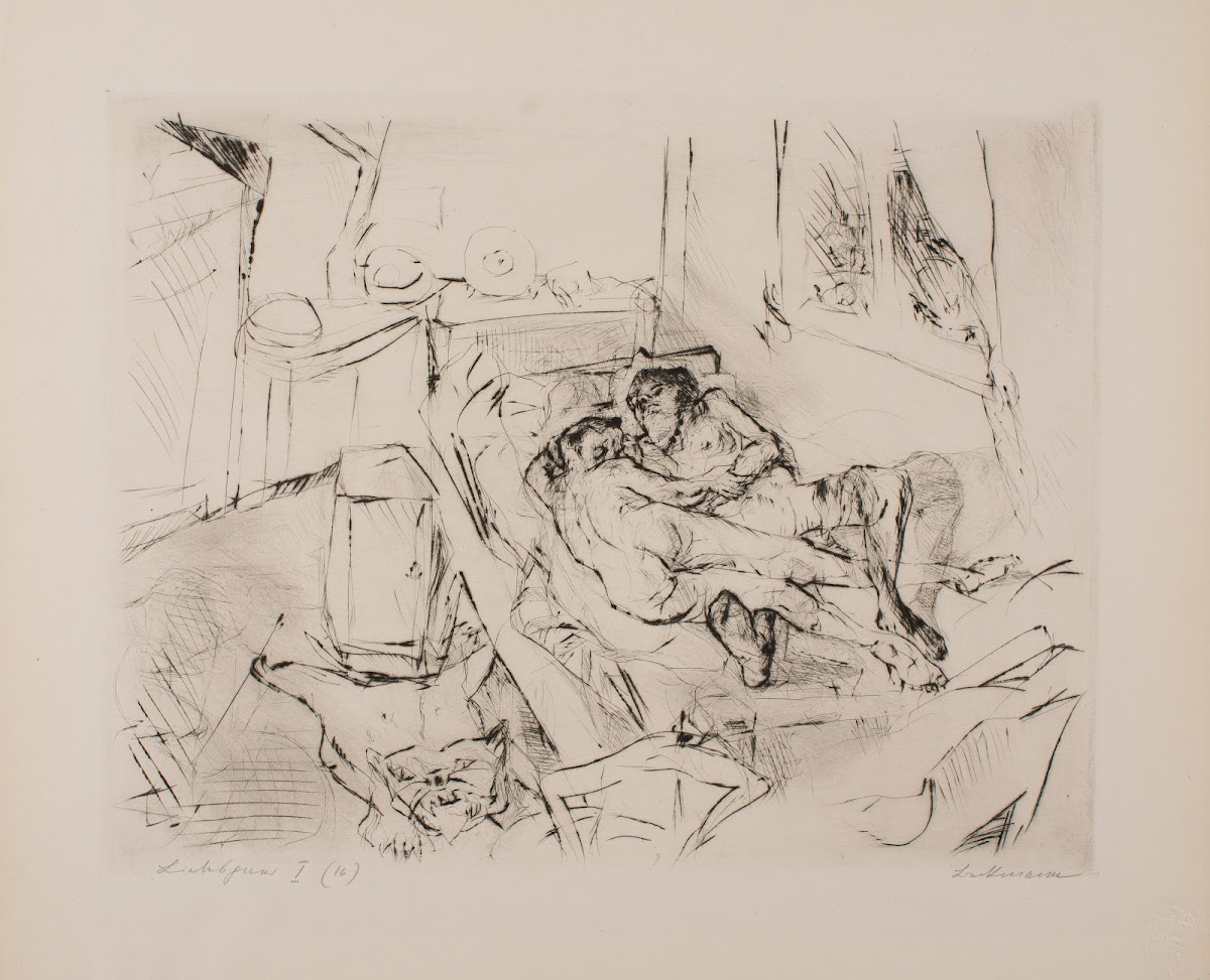 Lovers I plate 4 from the portfolio Faces 1916