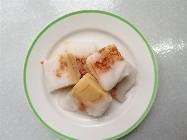 Kem Chuối Cốt Dừa