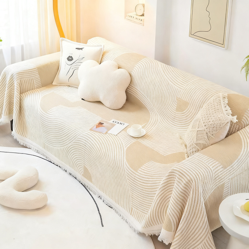 Chenille Sofa Cover, Non-Slip, Various Sizes