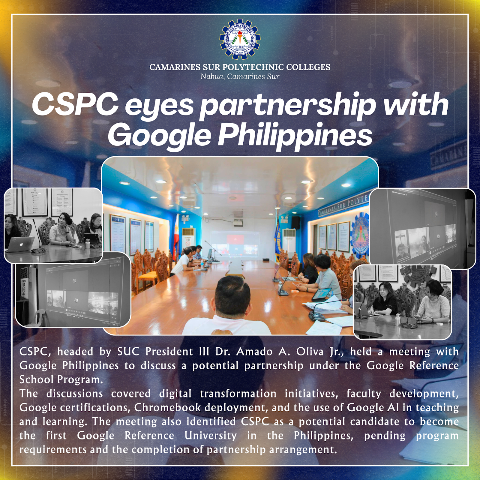 CSPC eyes partnership with Google Philippines