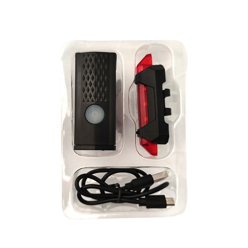 Fahrradlicht-Set, USB-aufladbar, wasserdicht