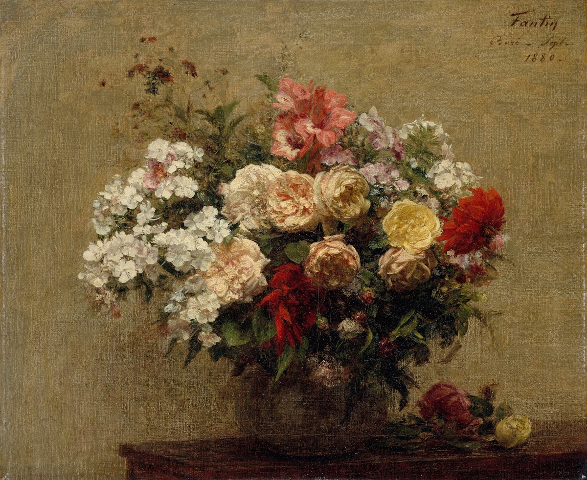 Summer Flowers 1880