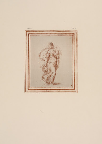 Parmigianino  Woman in flowing drapery 1900