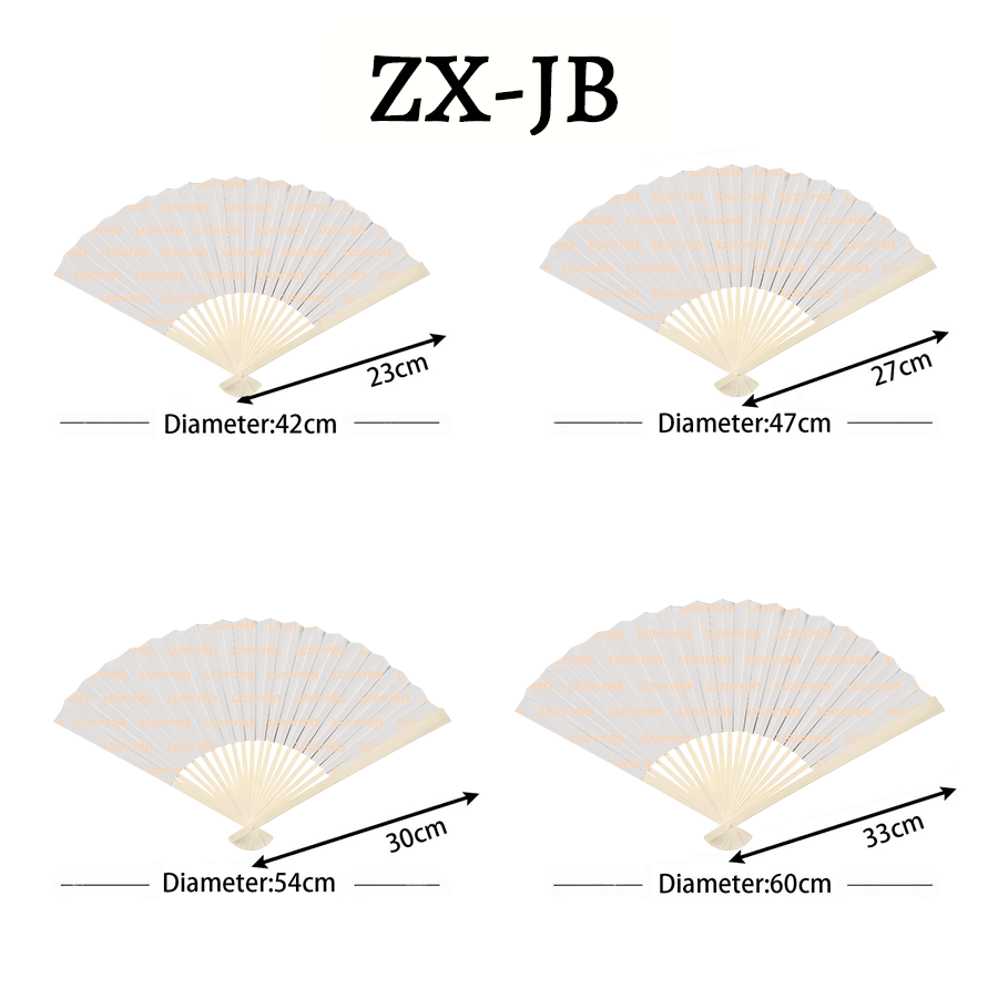 Folding fan-silk cloth
