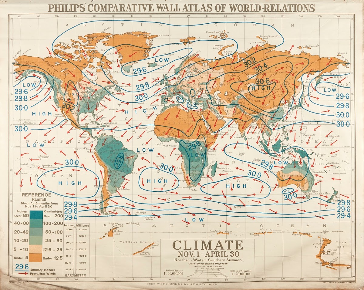 World Relations  Climate  November 1  April 30 Northern winter Southern summer 1