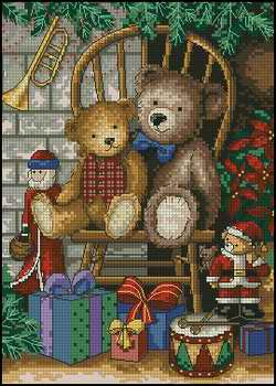 DIM08721 Christmasteddies
