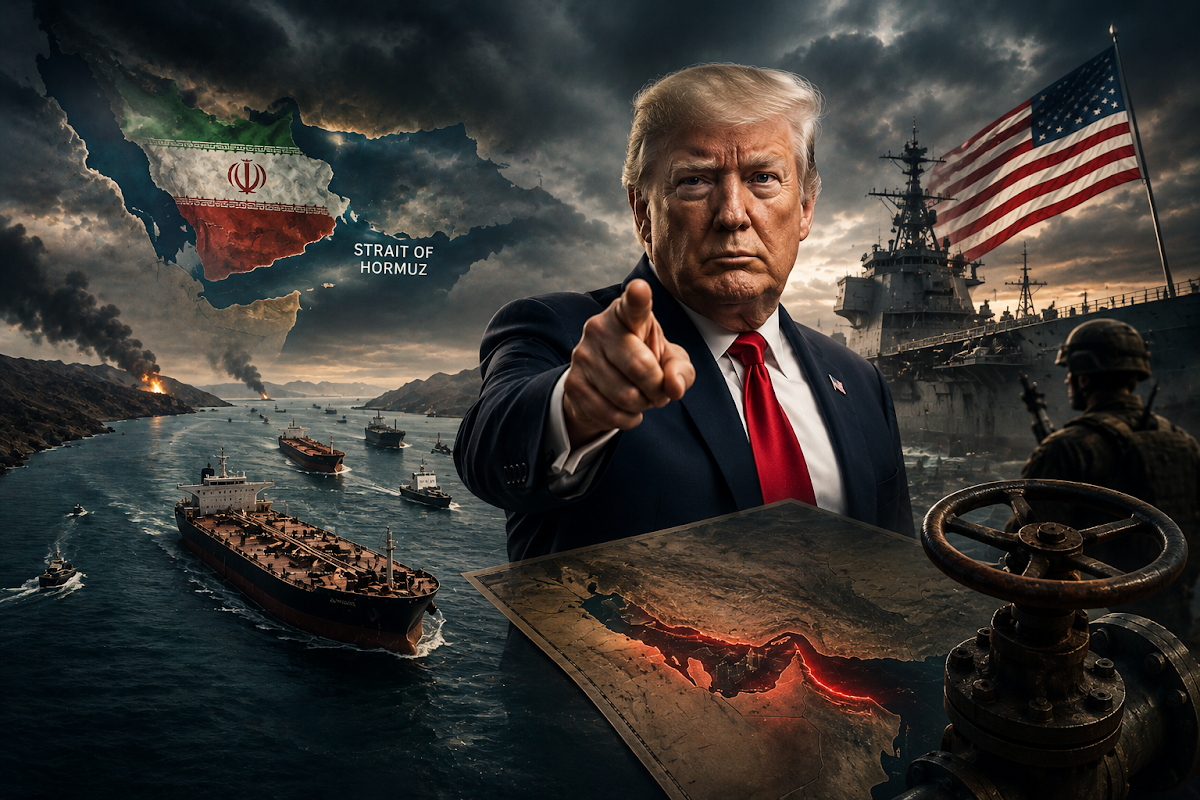 Trump Ancam Jadikan Selat Hormuz Wilayah AS, Risiko Energi Global Kembali Memanas