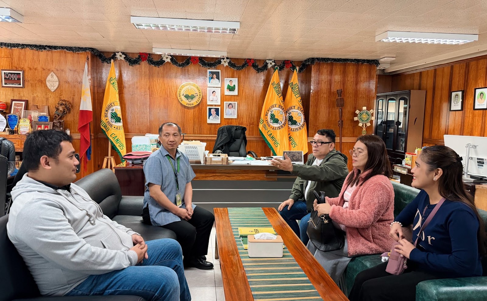 𝗖𝗦𝗣𝗖, 𝗕𝗦𝗨 𝗦𝘁𝗿𝗲𝗻𝗴𝘁𝗵𝗲𝗻 𝗔𝗰𝗮𝗱𝗲𝗺𝗶𝗰 𝗧𝗶𝗲𝘀 𝗧𝗵𝗿𝗼𝘂𝗴𝗵 𝗖𝗼𝘂𝗿𝘁𝗲𝘀𝘆 𝗩𝗶𝘀𝗶𝘁 𝗮𝗻𝗱 𝗣𝗿𝗼𝗽𝗼𝘀𝗲𝗱 𝗚𝗿𝗮𝗱𝘂𝗮𝘁𝗲 𝗣𝗿𝗼𝗴𝗿𝗮𝗺 𝗖𝗼𝗻𝘀𝗼𝗿𝘁𝗶𝘂𝗺