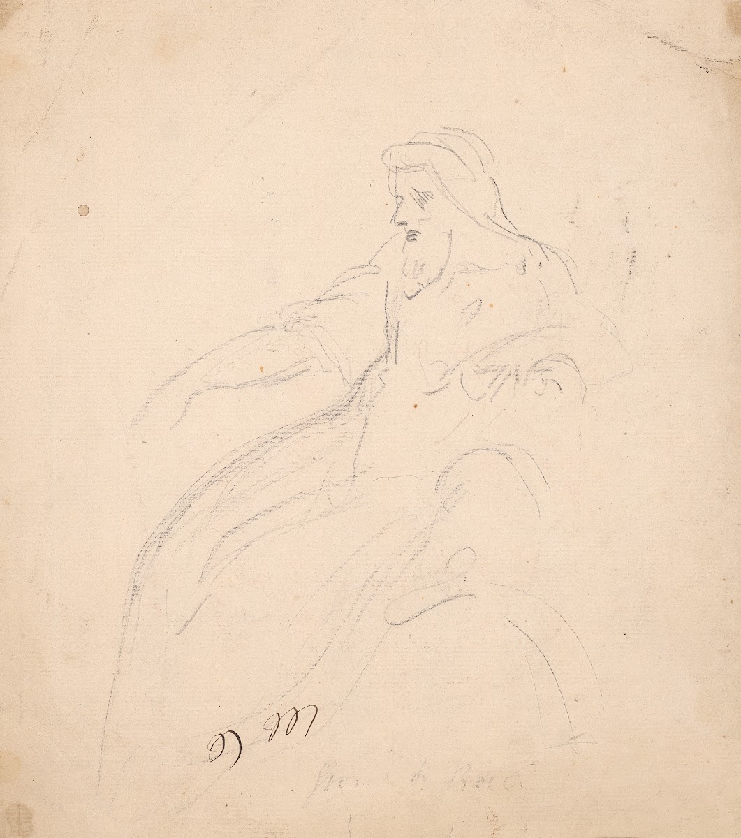 Bearded Man Seated