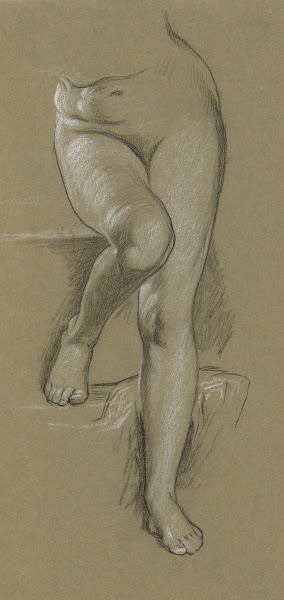 Study for Figure of FortuneMantelpiece ca1893