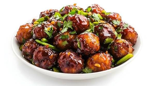 Veg Manchurian (6 Pcs)