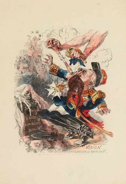 Vision dun gros capitulard sur la route de V 19th Century