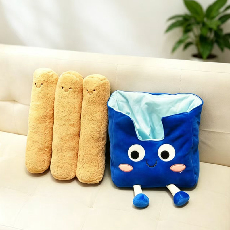 French Fries Cuddle Pillow, 40 cm