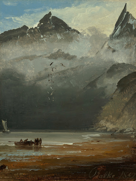 Coastal landscape 1852