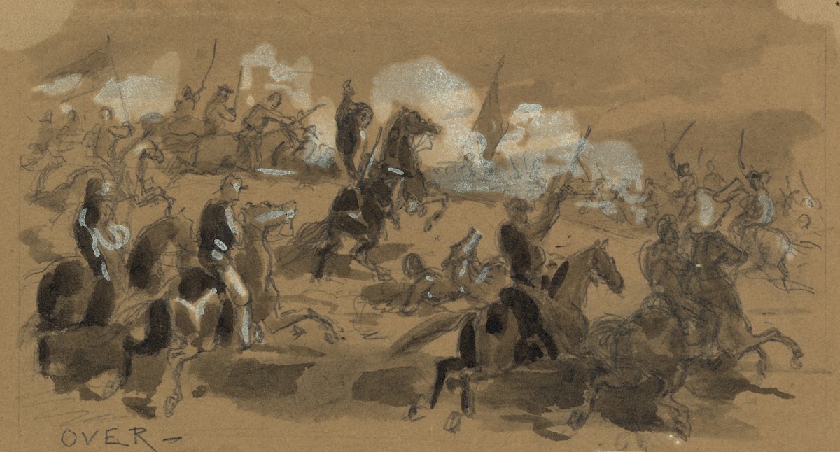 A calvary charge 1860 1865