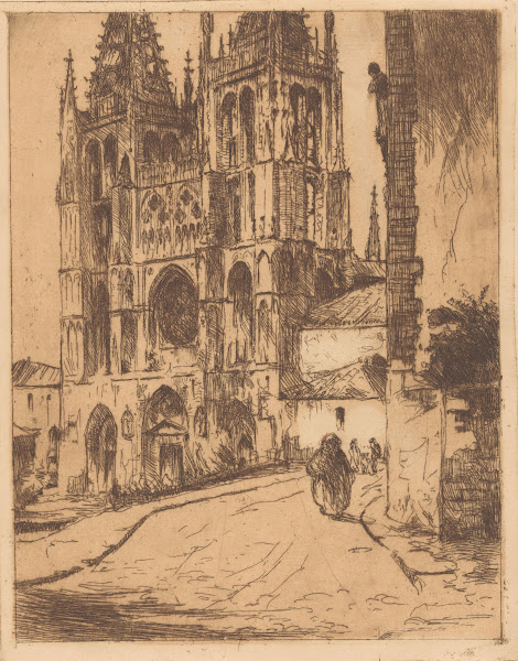 Kathedraal van Burgos 1888 1934
