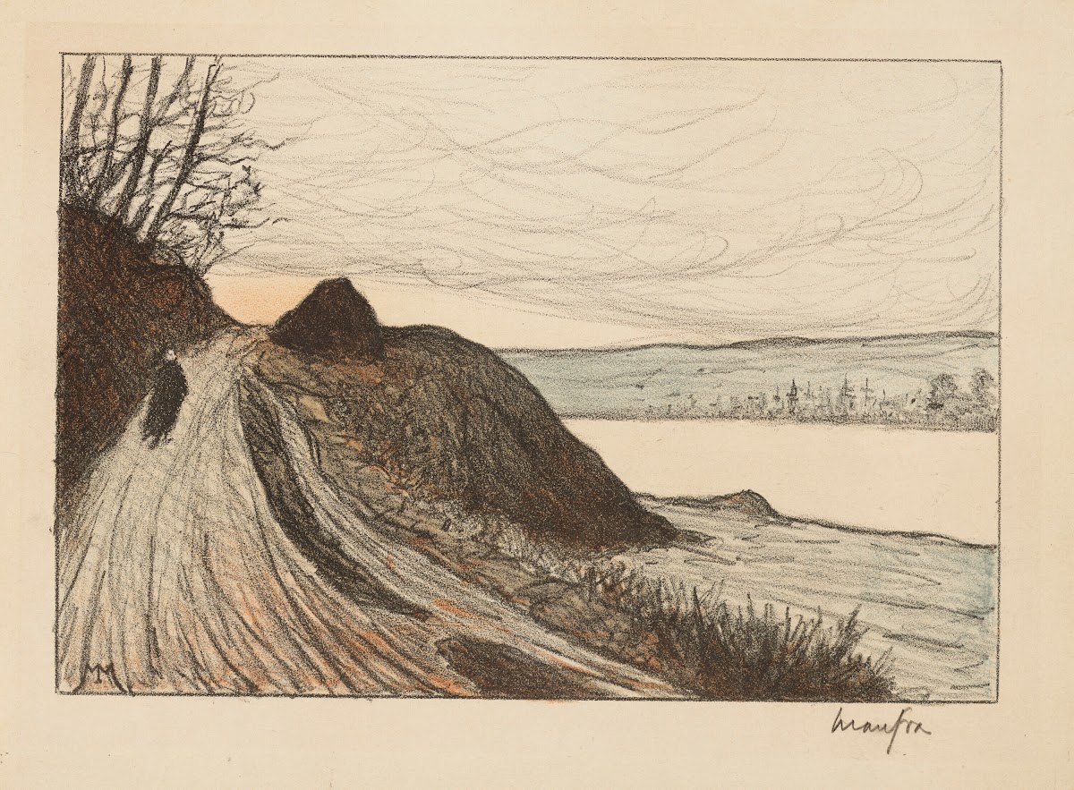 La route de Gaud 1893