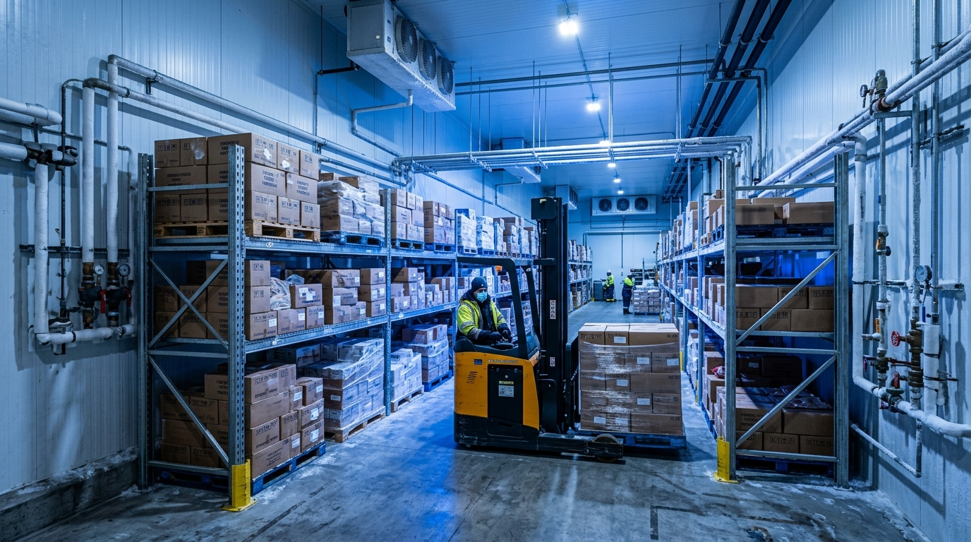 Cold Storage Industri: Panduan Desain Kapasitas & Refrigerasi