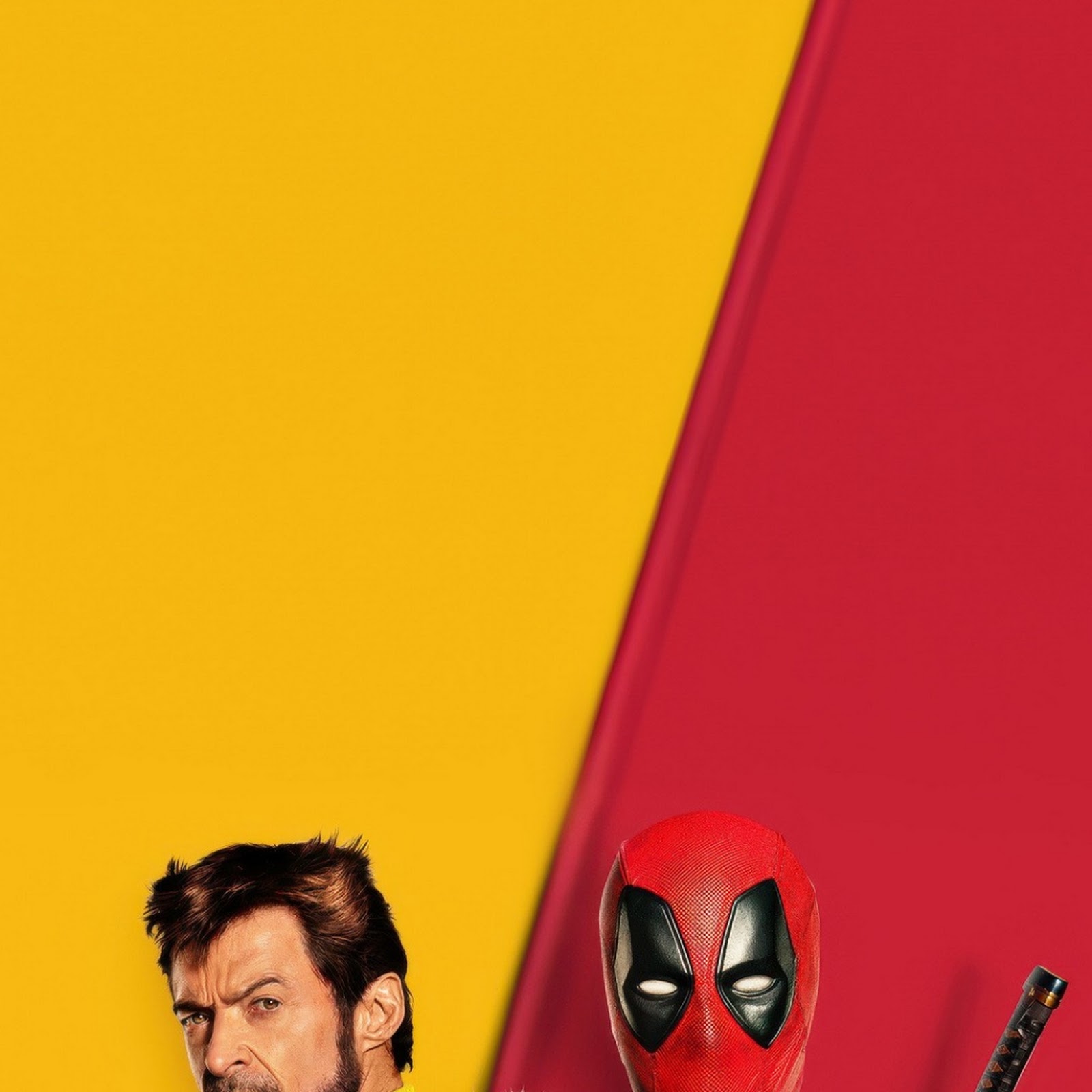 Download Deadpool And Wolverine Minimal Poster iPhone