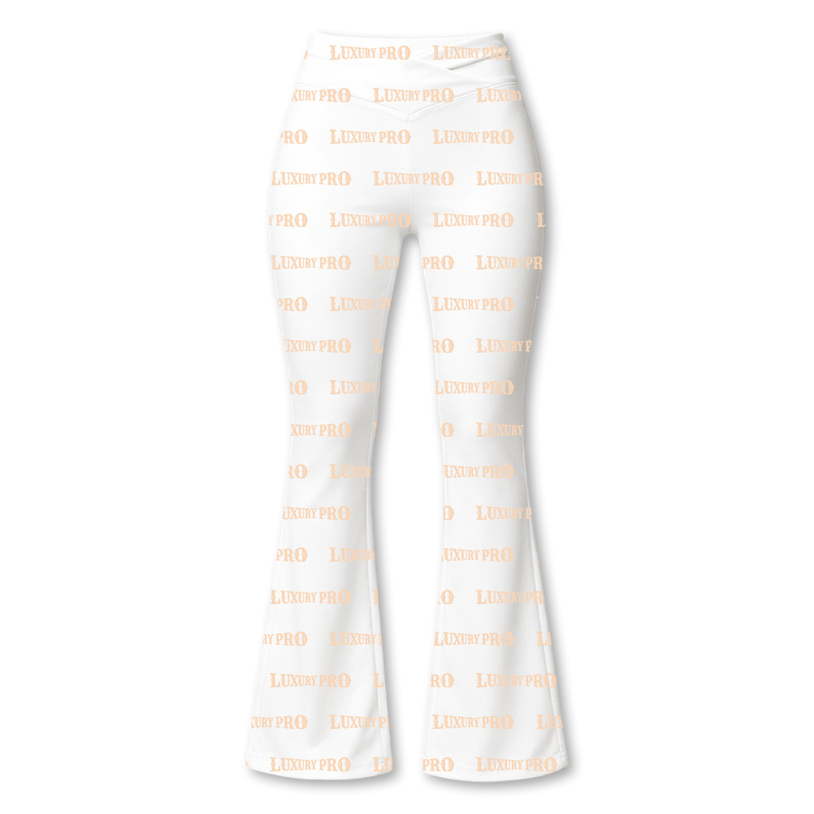 AOP Women's V Waist Flared Pants
