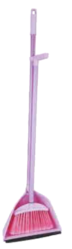 Mongez Dustpan Brush with Metal Handle