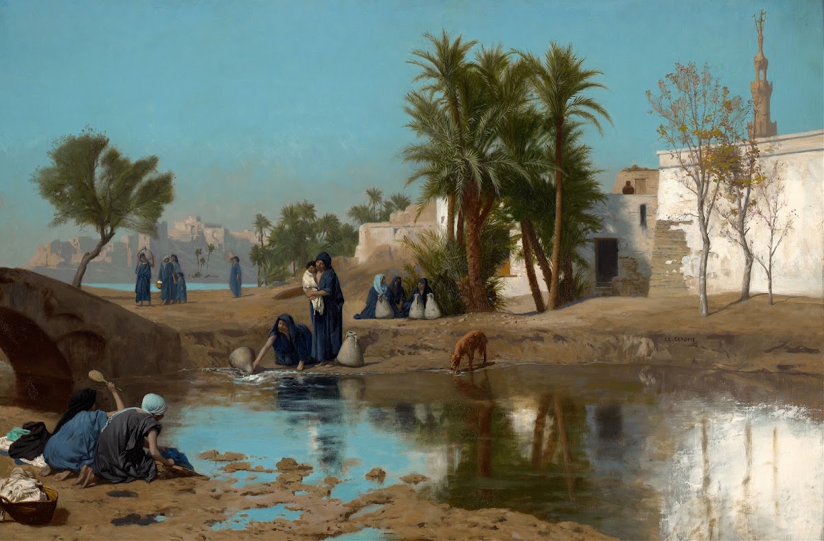 Fellah Women Drawing Water c 187375