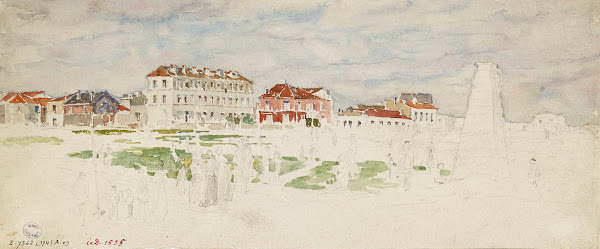 Paysage de la banlieue de Paris 1895   1905