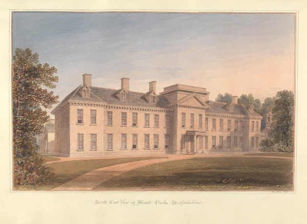 North East View of Crest Park Bedfordshire 1831