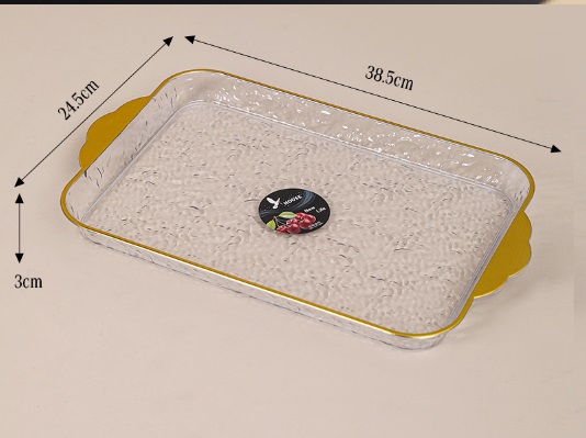 Plastic Fruit Plate Tray Dulang Pinggan Buah