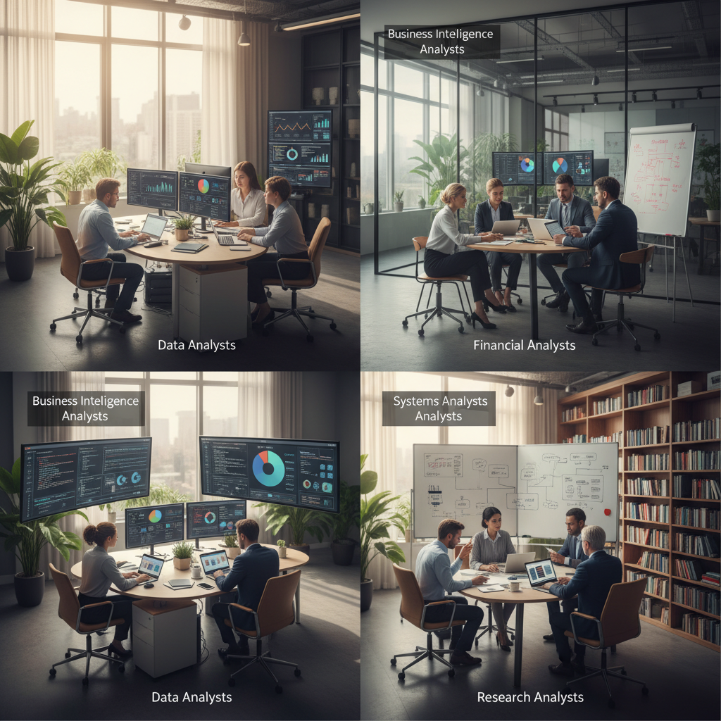 직무별로 달라지는 애널리스트란: 5가지 대표 유형