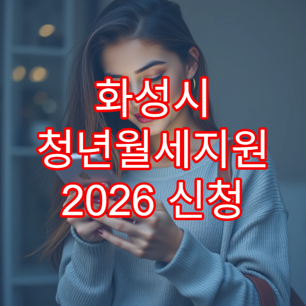 화성시 청년월세지원 2026 신청 가능 기준｜자격 확인표 + 신청 절차 자세히
