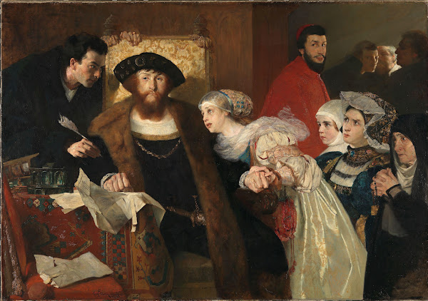Christian II signing the Death Warrant of Torben Oxe 18751876