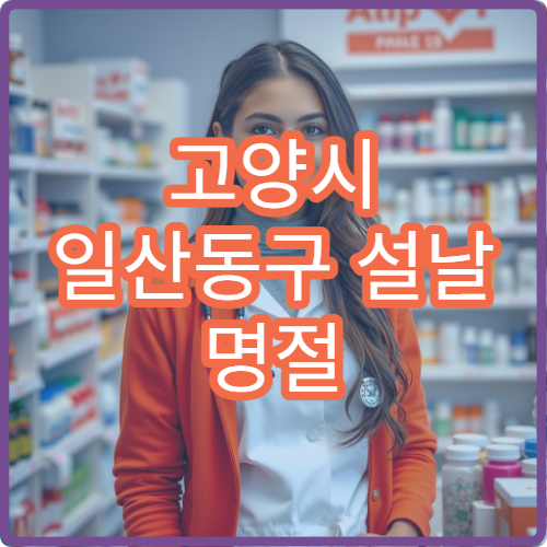 고양시 일산동구 설날 명절 비뇨의학과 진료 병원 정보