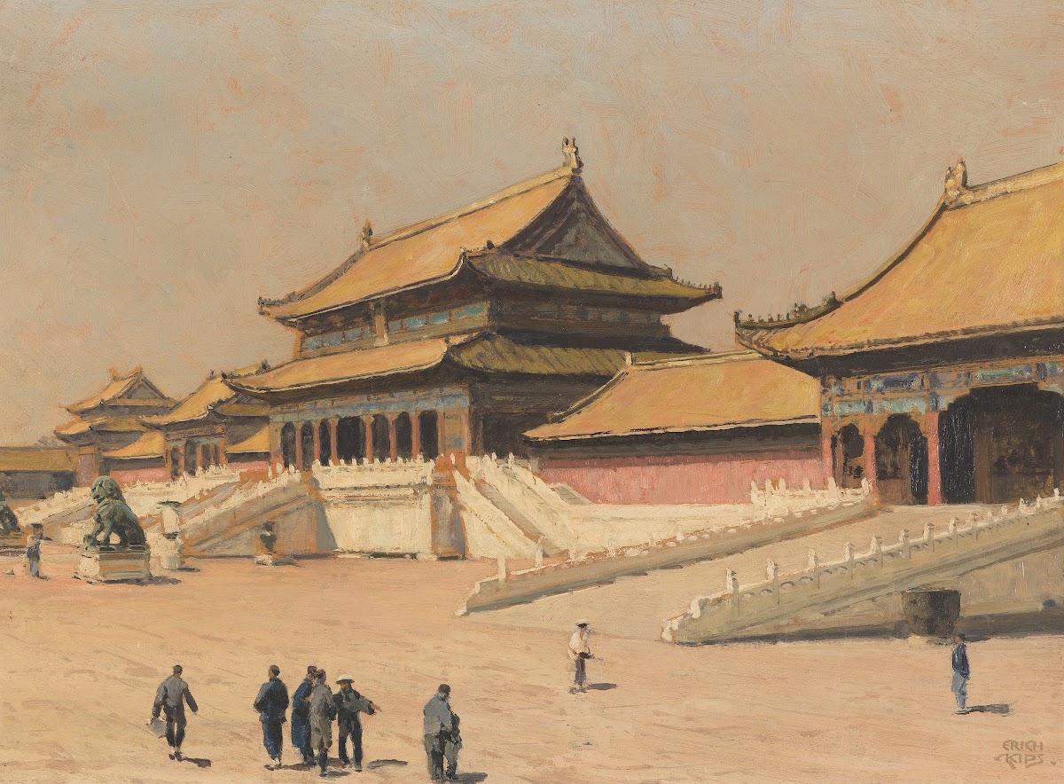 In the Forbidden City in Beijing ca1928
